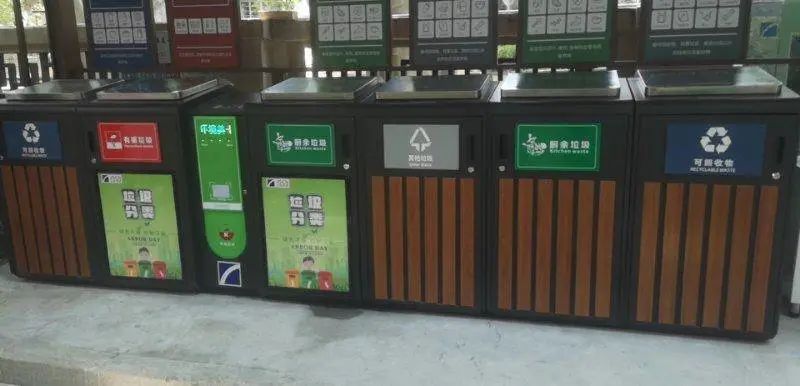 貓先生智能垃圾分類亭，定時定點垃圾收集點 ，垃圾亭生產(chǎn)廠家