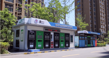 江蘇智能分類垃圾房，清潔小屋，垃圾分類收集站生產廠家