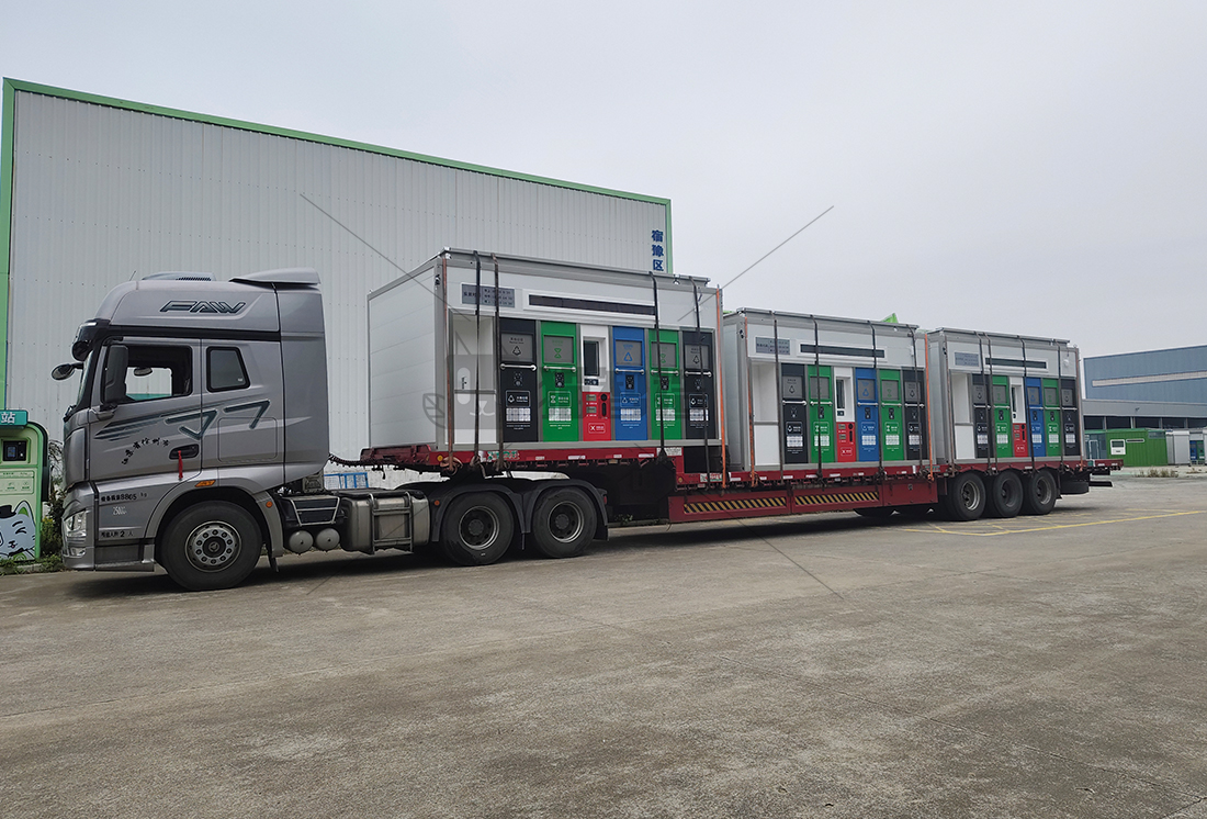 1736324956470767.jpg 華展貓先生智能垃圾亭,垃圾收集點,小區垃圾分類站生產廠家